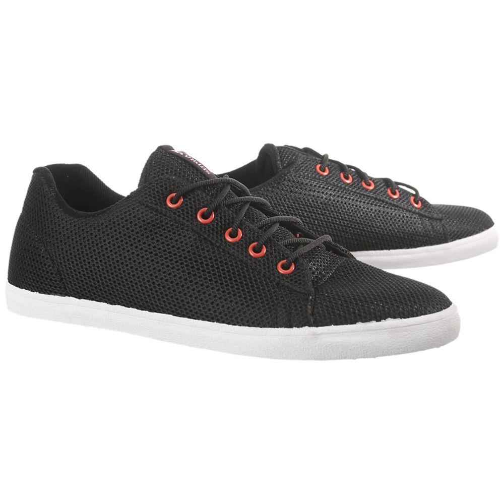 Baskets Supra Assault Noir Mesh Black Homme | DKH-11444739